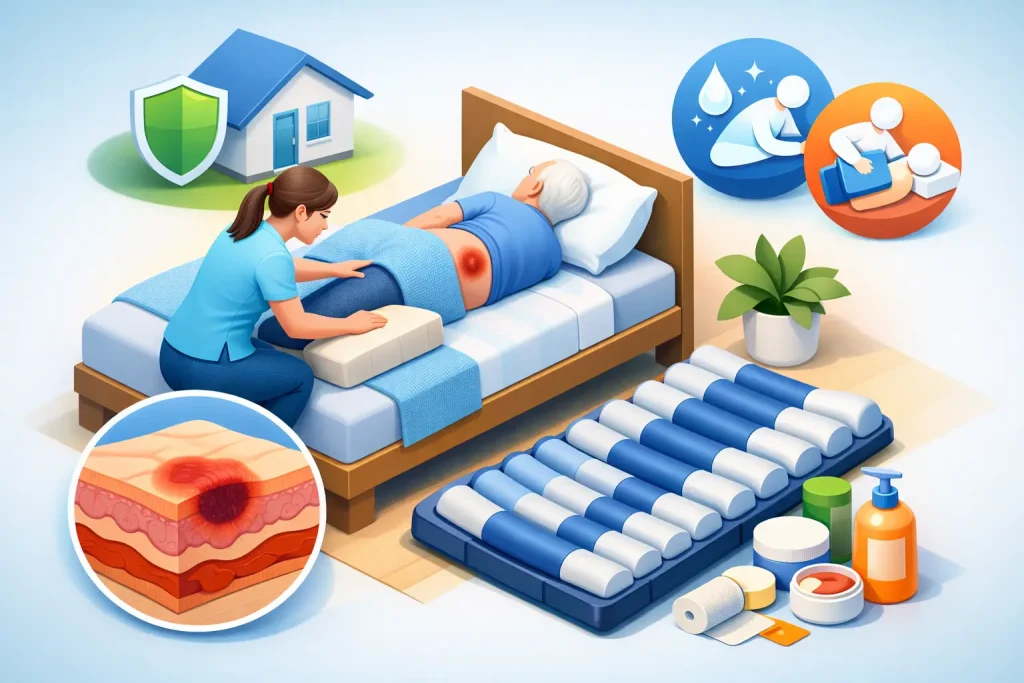 Escaras: prevenção domiciliar que funciona